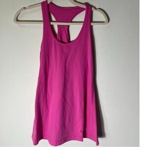 Lululemon Athletica Vibrant Pink Racerback Tank